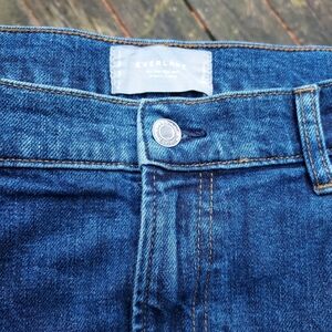 Everlane Way High Women's Deep Blue Denim Jeans